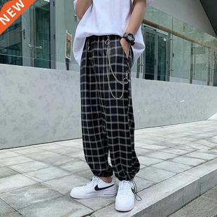 Pants Men Mens Ankle Stra Summer length 2022 Setwear Joggers