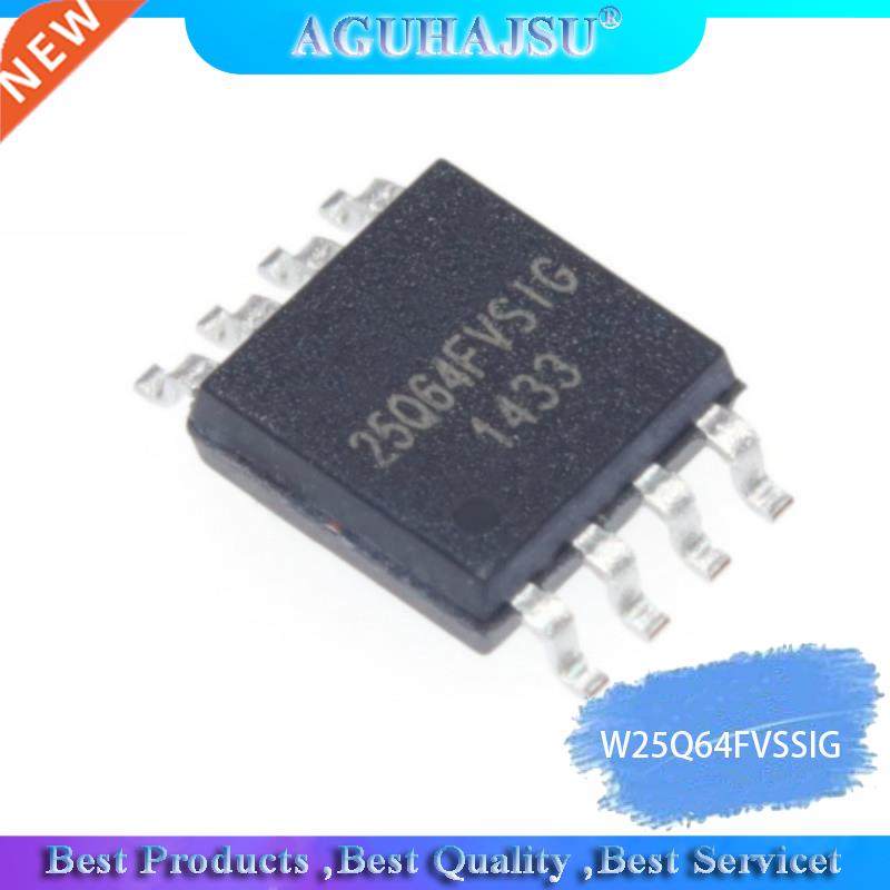 10pcs/lot W25Q64FVSSIG SOP8 W25Q64 SOP 25Q64FVSSIG 25Q64FVSI