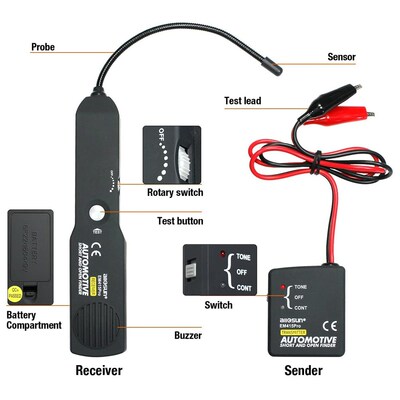 Automotive Electric Circuit Tester Open Short Circuit Finder