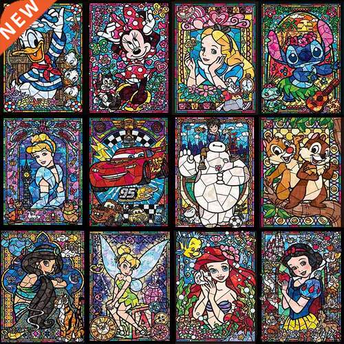 Diamond Painting Cartoon Characters Set Hobby Art 5D DIY Ful