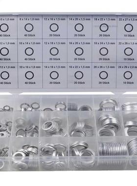 18 Sizes 450Pcs Corrosion Resistant Assortment Washer Flat S