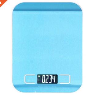 Digital Kitchen Scale Food Weight Scale Blue with Timing Fun