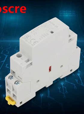 AC Contactor 2P 25A 24V 1NC 50/60Hz Din Rail Household A