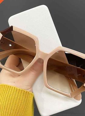 Unique Polygonal Square Sunglasses Brand Designer Gradient L
