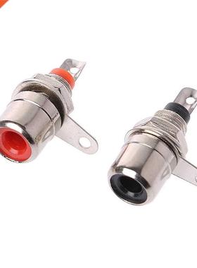 10 Pcs Gold Plated RCA Phono Chassis Panel Mount Female Sock