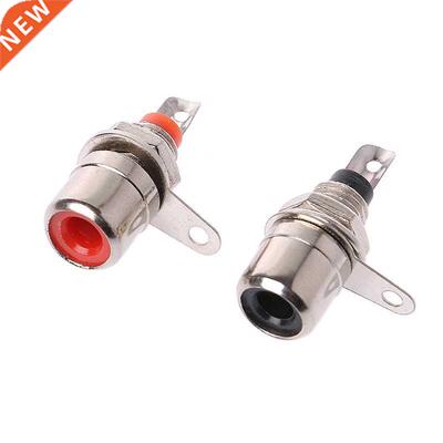 10 Pcs Gold Plated RCA Phono Chassis Panel Mount Female Sock