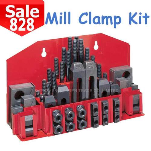 Milling Machine Clping Set 58pcs Mill Clp Kit Vice M12 n