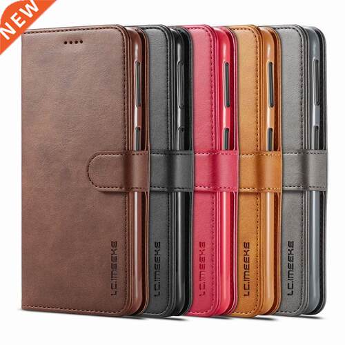 For Samsung Galaxy A7 2018 A 7 Case Magnetic Wallet Cover Fo