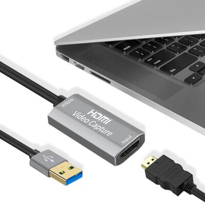 USB 3.0 Video Capture Card 1080P 60fps 4K HDMI Video Grabber