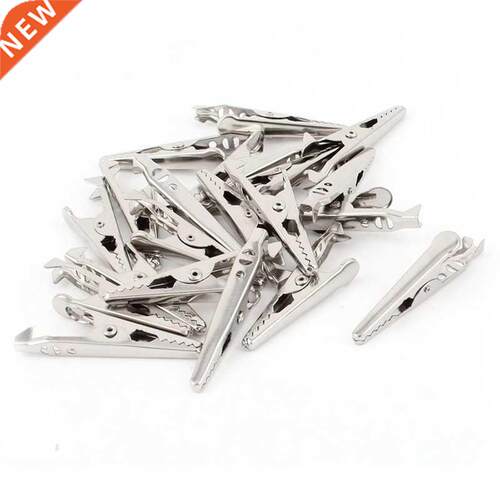 Electric Test Uninsulated Alligator Clip Crocodile Clamp 20