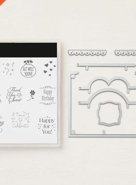 Metal cutting dies and stamps CANDY GIFT WEDDING BOX Scrapb