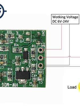 HW-MD6 Smart Sensor Switch DC 3.7-24V Radar Module Sensing D