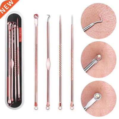 4pcs Acne Blackhead Removal Needles Black Dots Acne Remover