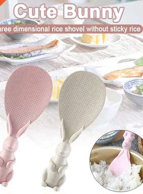 Household Kitchen Tools Lovely Bunny Shape Standing Spoon No