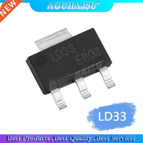 10pcs/lot Regulators LD1117S33 LD33 screen SOT223 new origin