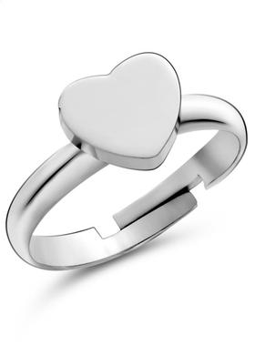 Vintage 3 Colors Stainless Steel Punk Letter Open Rings Des