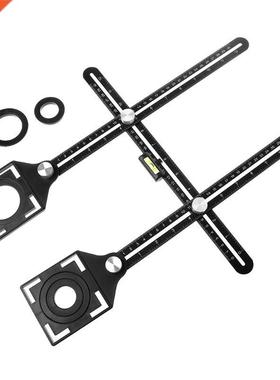 Aluminum Alloy Multi Angle Measuring Six-Fold Ruler Position