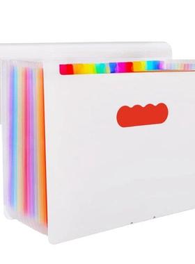 File Folders Portable Expanding 12-Pocket File Folder A4 Acc