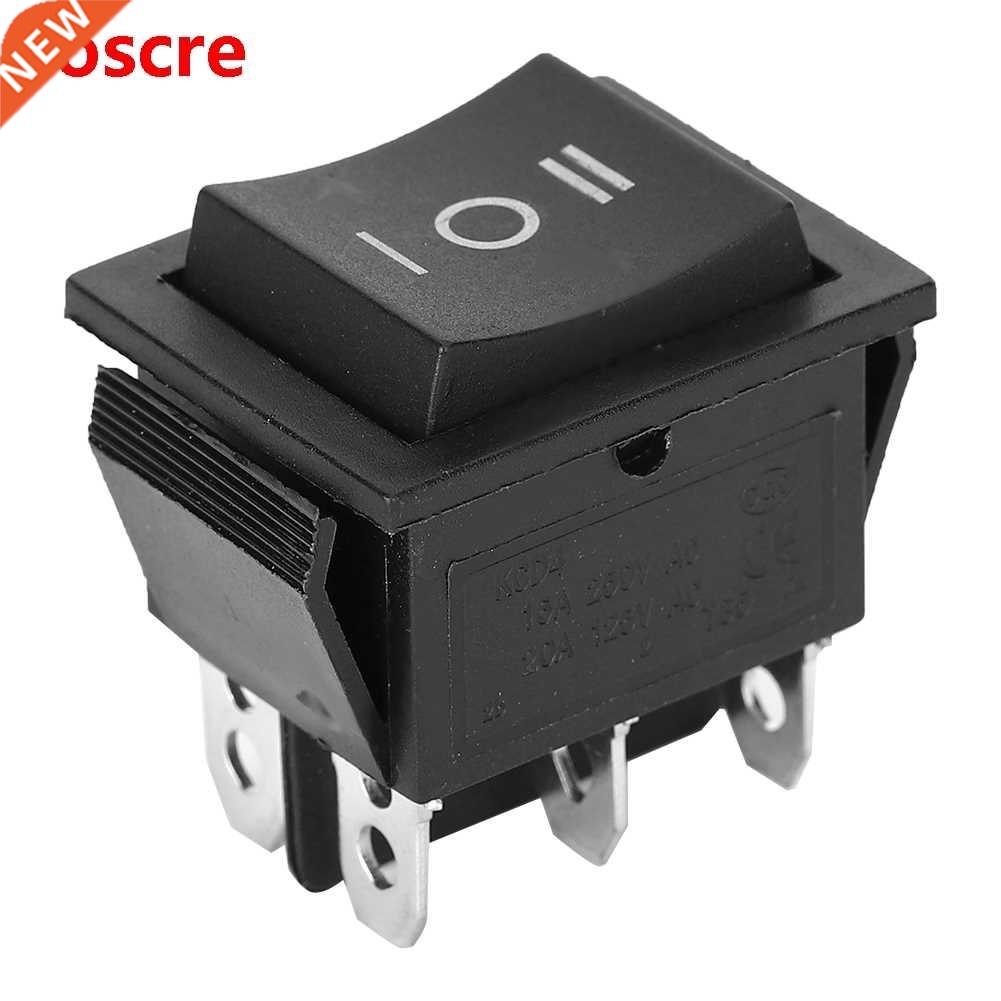10Pcs KCD4 Rocker Switch 6 Pin Boat Power Switch 16A 250VAC