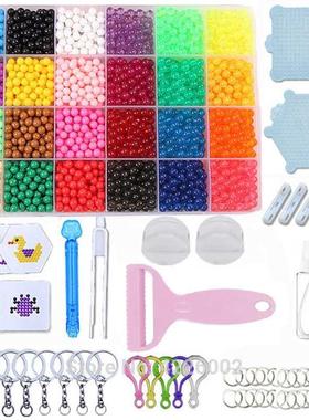 Water Beads  Set Pearl Box Spray Bead Pegboard Game Puzz