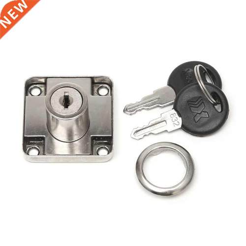 22mm Drawer Cam Lock with 2 Keys For Cabinet Office Wardrobe