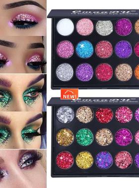 15 Color Glit Eye Shadow Pallete Pigment Eye Makeup Palette