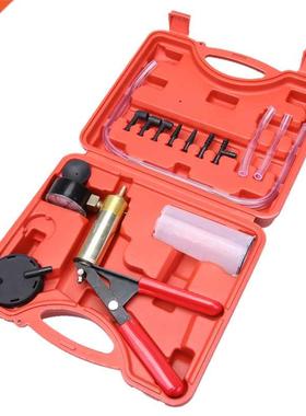 Cylinder Hand Held Vacuum Pump Handle Brake Bleeder Kit Cars