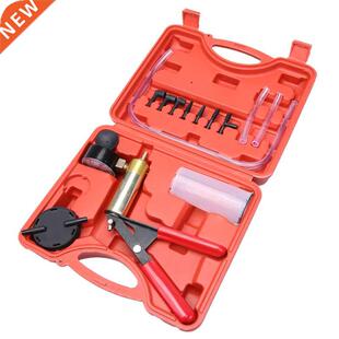 Cylinder Hand Held Vacuum Pump Handle Brake Bleeder Kit Cars