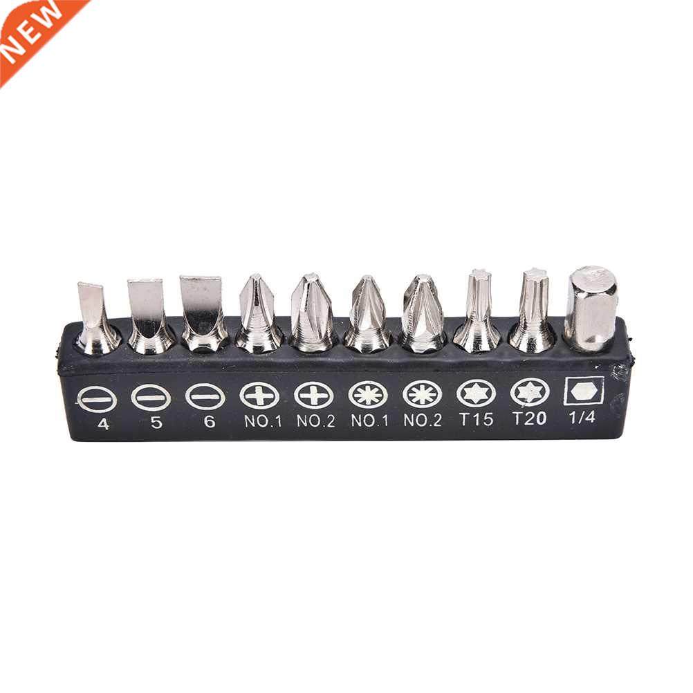10pcs Alloy Steel Screwdrver Bts For Electrc Screwdrver