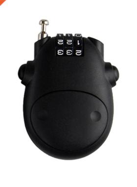 Mini Mechanical Password Padlock Retractable Bike Motorbike