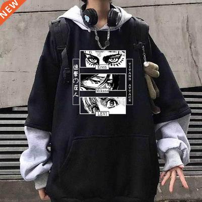 Attack on Titan Shingeki No Kyojin Anime Hoodie Men Sweatshi