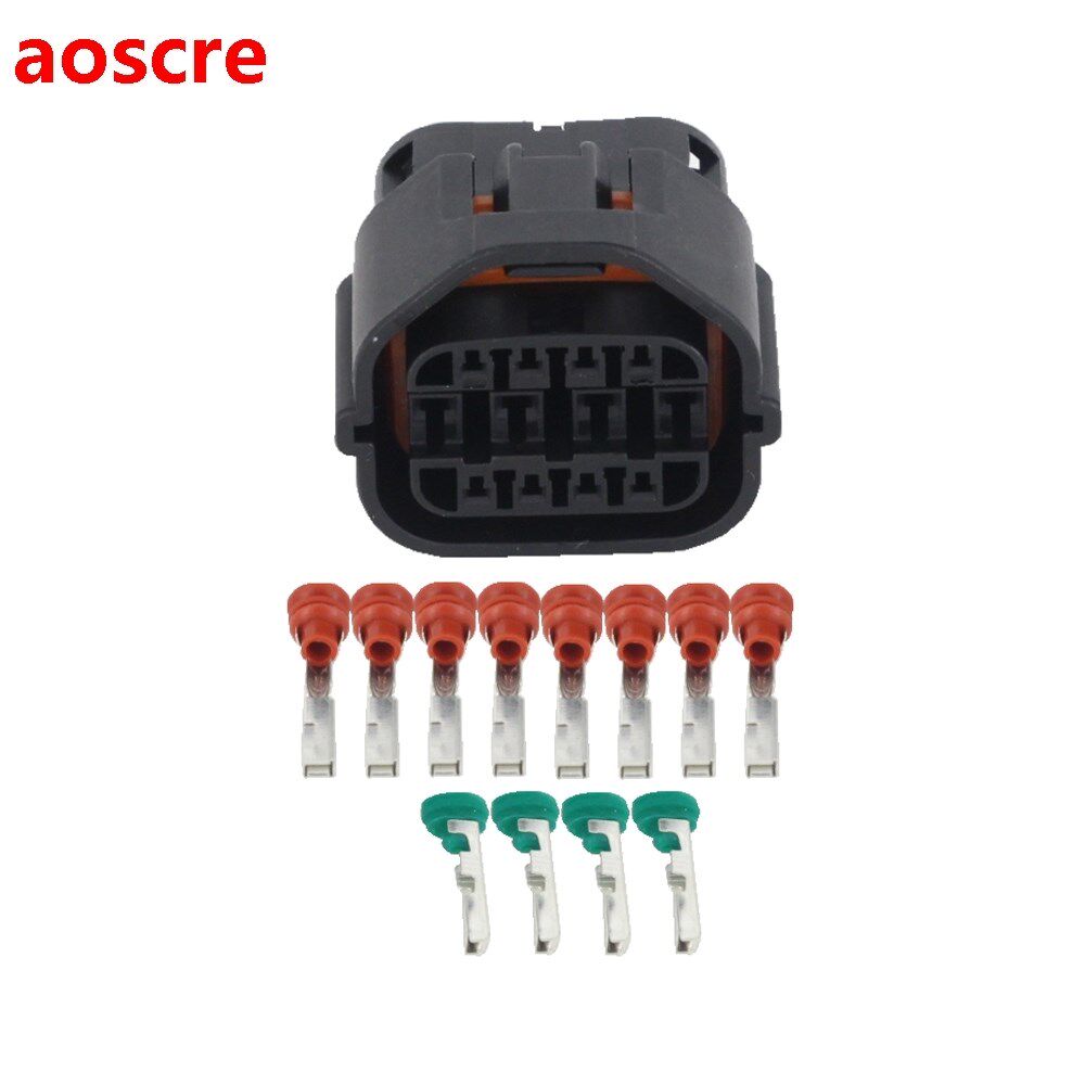 12 Pin waterproof connector female with terminal DJ7121-1.2/