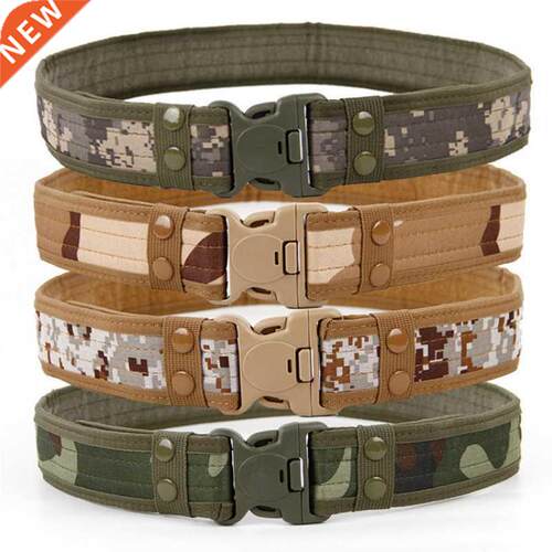 2021 New Army Style Combat Belts Quick Release Tactical Belt