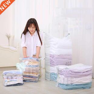 No Pump Needed Vacuum Storage Bags for Clothes Blankets Com