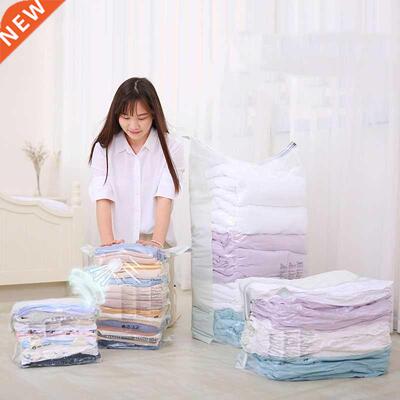 No Pump Needed Vacuum Storage Bags for Clothes Blankets Com