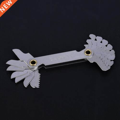 Metric 60 Degree Stainless Steel Screw Measuring Thread Pitc