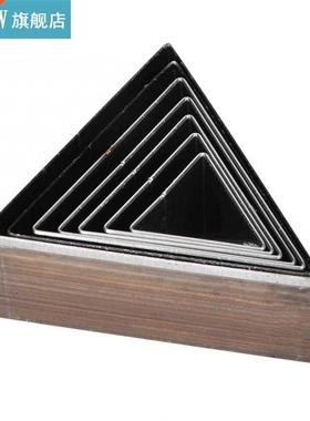 7Pcs 20-50mm Triangular Shape Leather Cutting Die DIY Leathe