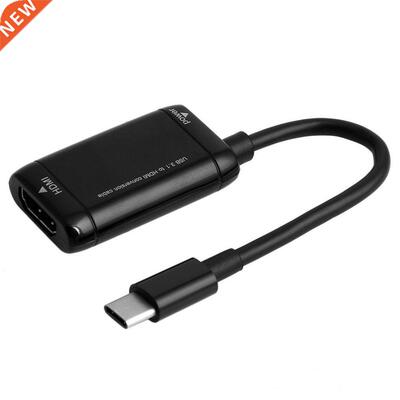 USB-C Type C to HDMI Adapter with Power Port Function USB 3.