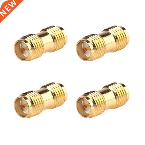 4pcs SMA Female to SMA Female Jack in Series RF Coaxial Adap