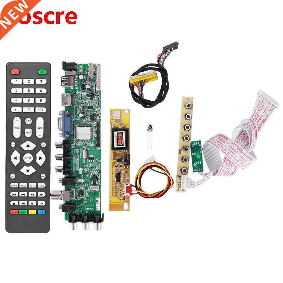 General LCD Driver Board Support DVB-T2 TV + Infrared Switch