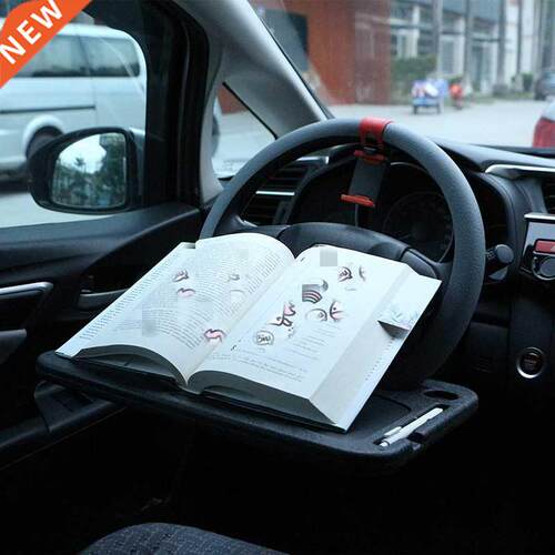 Portable Car Laptop Computer Desk Mount Stand Steering Wheel