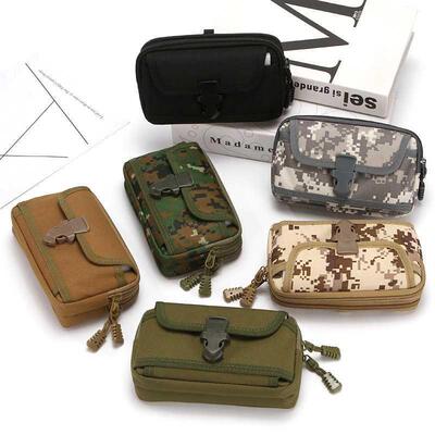 Nylon Military Waist Phone Bag Molle Pouch Tactical Belt Wai