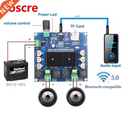 2*100W TDA7498 Digital Audio Amplifier Board Bluetooth-compa