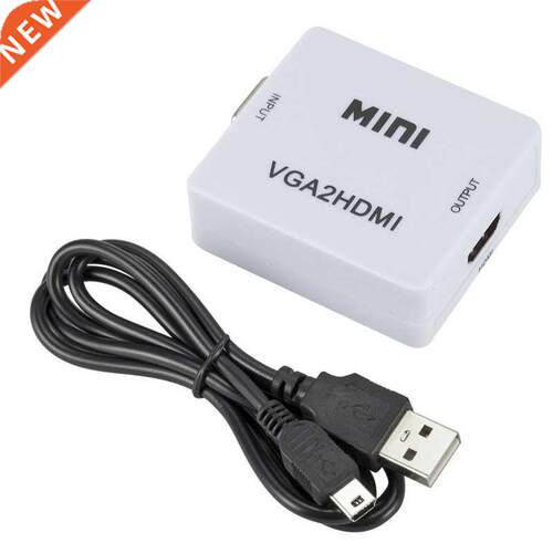 RCA AV/CVSB L/R Video To HDMI-compatible AV Scaler Adapter H