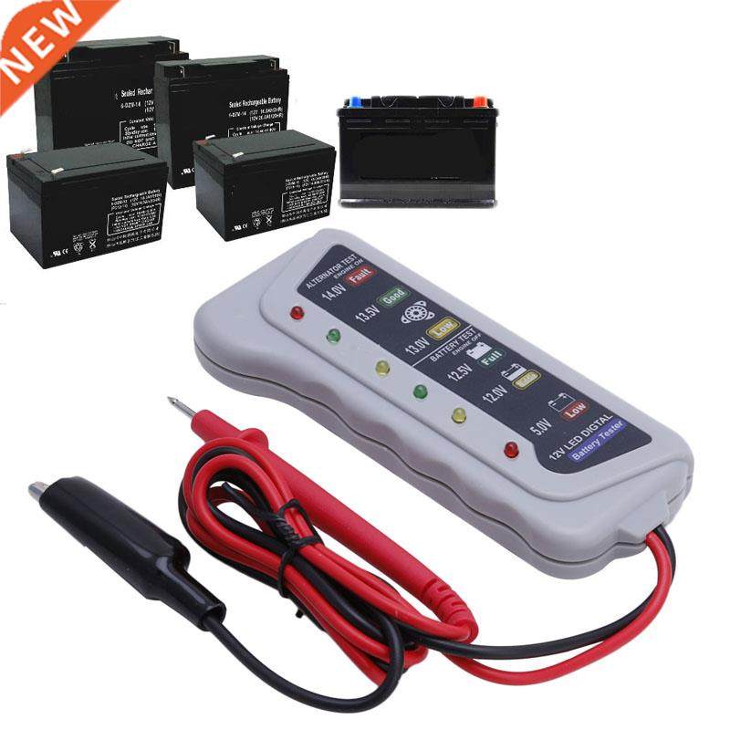 6 LED Display Tester Car Batter / Alternator Monitor Device