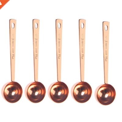 Coffee Measuring Scoop, 5 Pcs Stainless Steel Coffee Spoon M