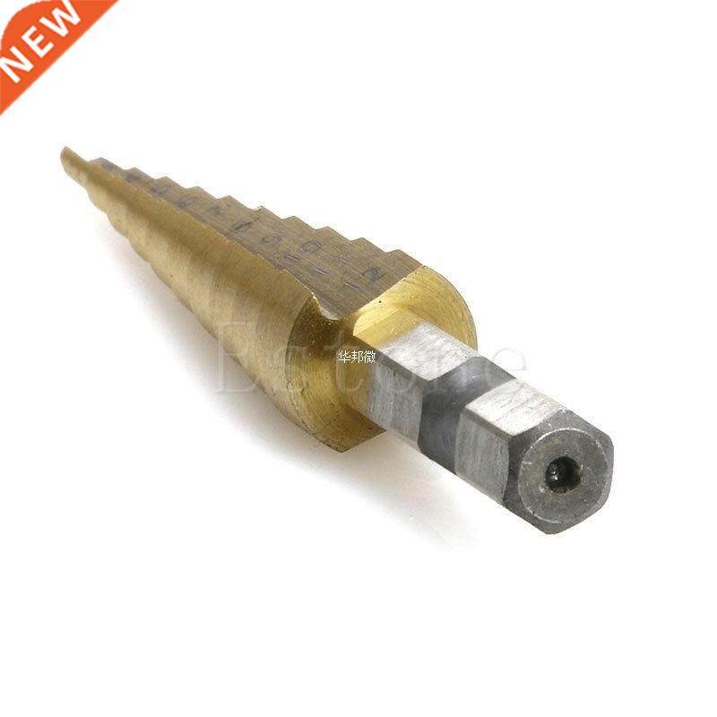 3-12mm HSS Triangle Shank Pagoda Step Drill Bit NEW