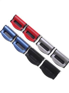 2pcs/lot 4Colors Unversal Car Seat Belts Clps Safety Adjus