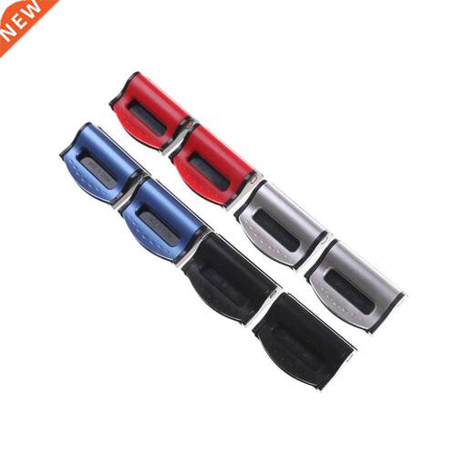 2pcs/lot 4Colors Unversal Car Seat Belts Clps Safety Adjus