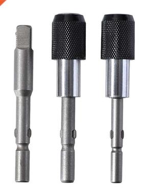 3Pcs Electric Screw Rod 801/802 Batch Head Socket Rod Electr